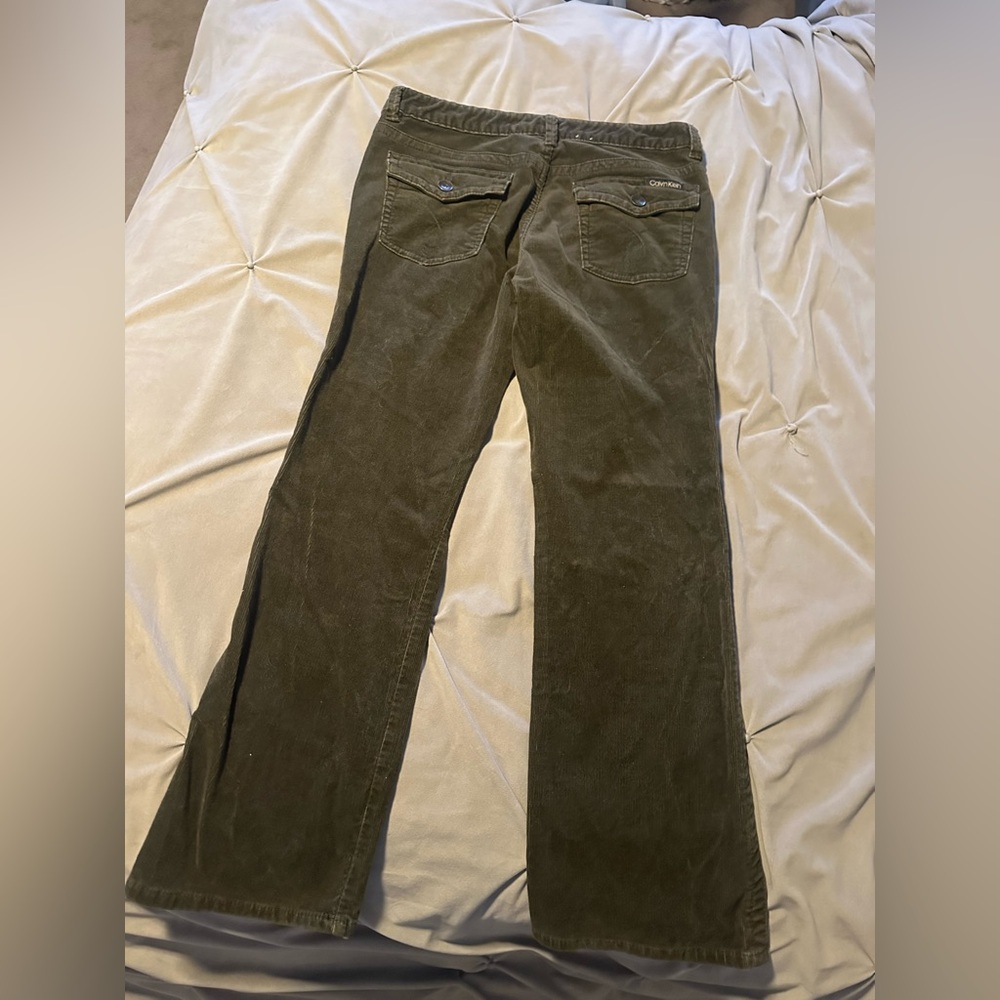 Olive Green Corduroy jeans
